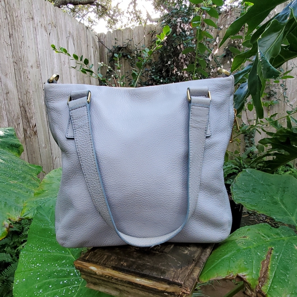 Vintage FOSSIL Leather Handbag Purse